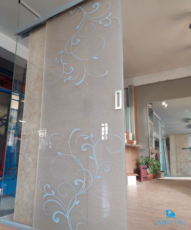 Porta in vetro — esempio 2
